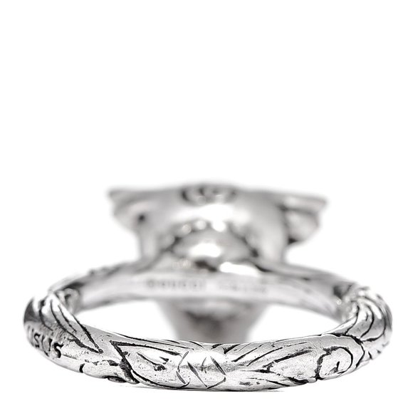 Gucci Anger Forest Bulls Head Ring in Silver NEW IN BOX - Picture 4 of 9